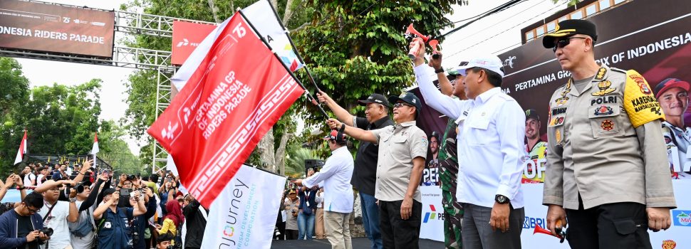 Antusiasme Masyarakat di Riders Parade Pertamina Grand Prix of Indonesia 2024 Luarr Biasa