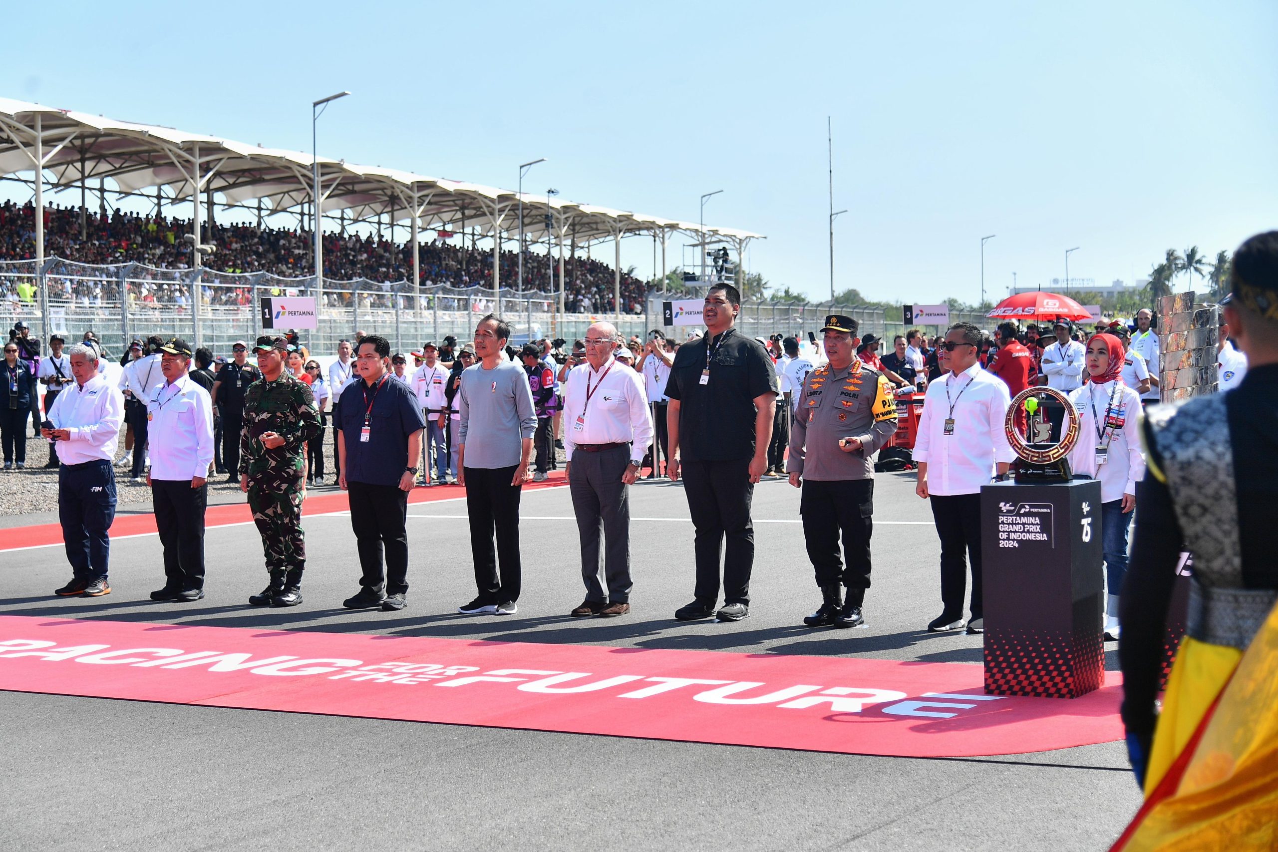 Dihadiri Presiden Jokowi, Pertamina Grand Prix of Indonesia 2024 Sukses