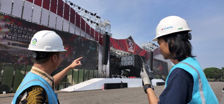 Dihadiri Presiden, Upacara HUT TNI ke-79 di Monas Sukses Dilayani Listrik PLN Tanpa Kedip