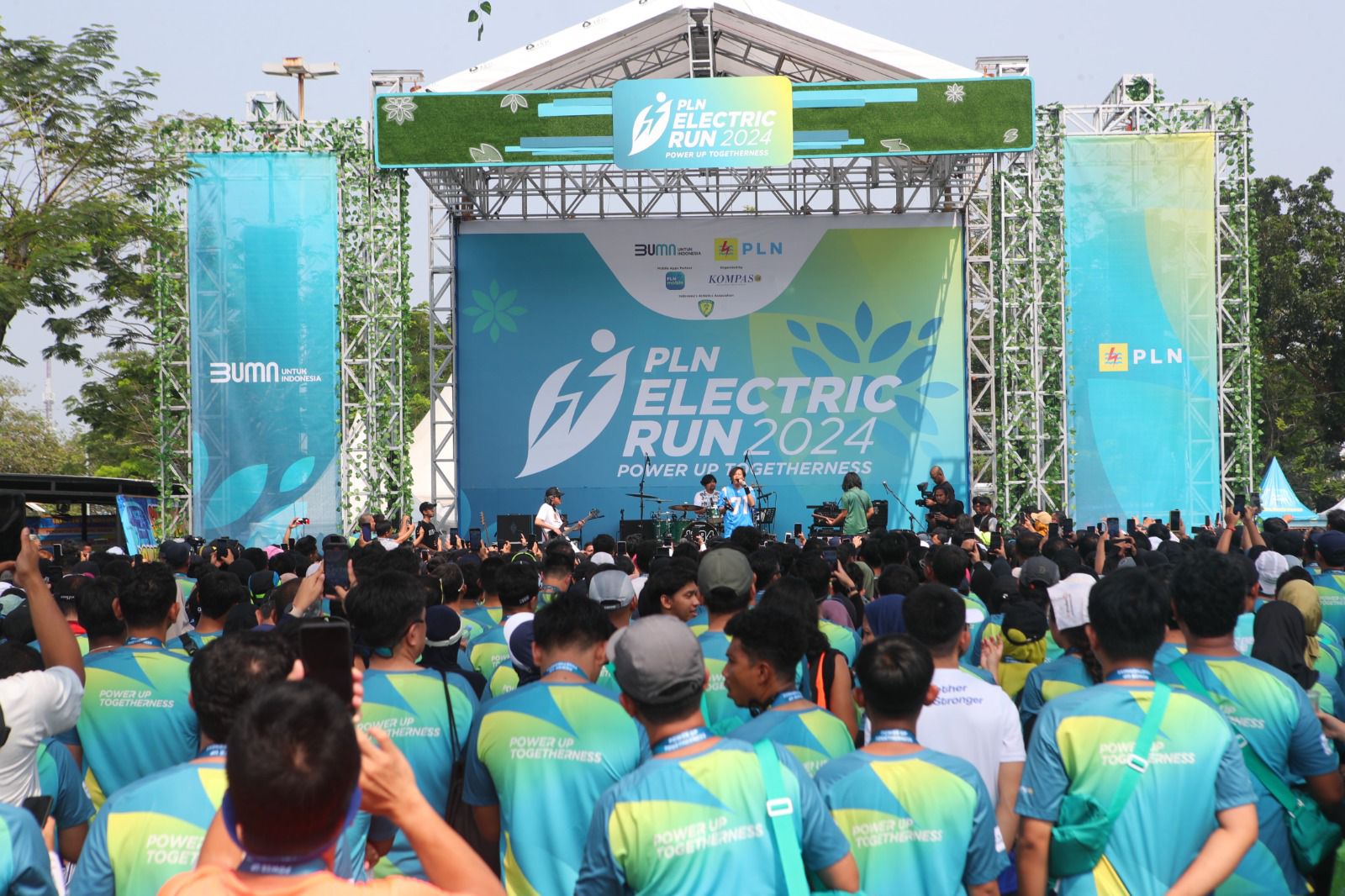Pakai Listrik dari Genset Hidrogen, Event Lari Electric Run 2024 Bebas Emisi