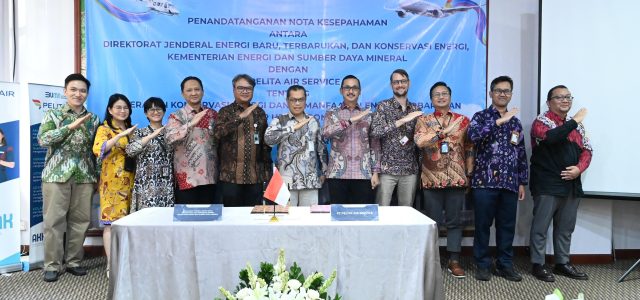 Kolaborasi Pelita Air, Ditjen EBTKE dan GIZ Jadikan Bandara Pondok Cabe sebagai Eco-Friendly Airport