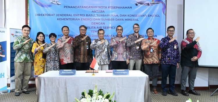 Kolaborasi Pelita Air, Ditjen EBTKE dan GIZ Jadikan Bandara Pondok Cabe sebagai Eco-Friendly Airport