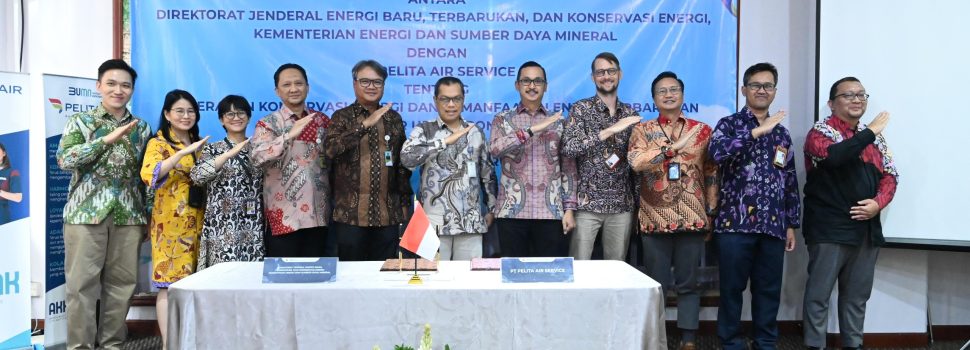 Kolaborasi Pelita Air, Ditjen EBTKE dan GIZ Jadikan Bandara Pondok Cabe sebagai Eco-Friendly Airport