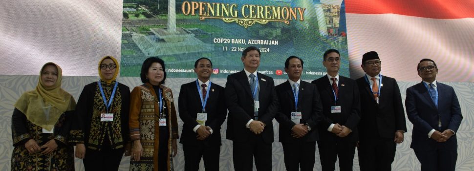 Pembukaan COP29 Azerbaijan, PLN Galang Kolaborasi Global untuk Transisi Energi Menuju Swasembada Energi Berkelanjutan
