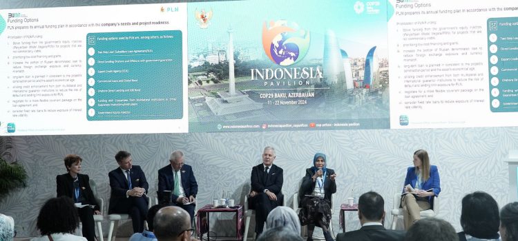 Di COP29 Azerbaijan, PLN Paparkan Berbagai Inisiatif dan Strategi Pembiayaan Transisi Energi