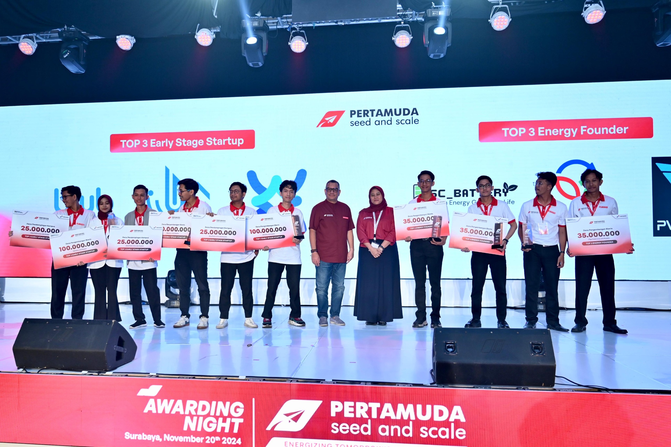 Pertamina Tetapkan Pemenang Pertamuda Seed and Scale 2024