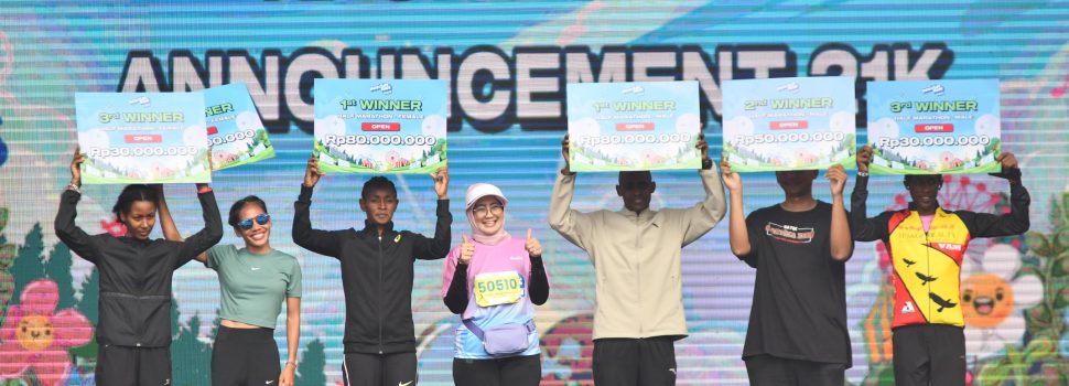 Ajak Masyarakat Adopsi Gaya Hidup Bebas Karbon, Pelari Apresiasi Pertamina Eco RunFest 2024