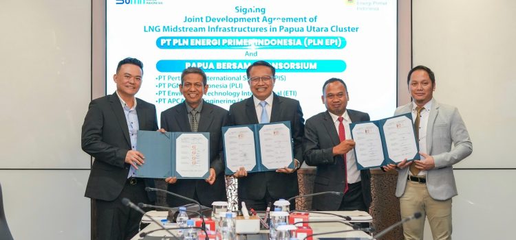 Teken JDA dengan Mitra Strategis, PLN EPI Perkuat Rantai Pasok Gas di Papua Utara
