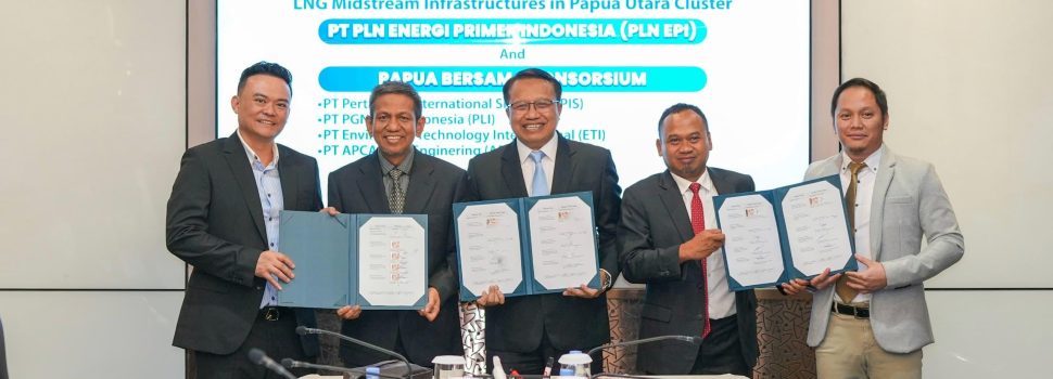 Teken JDA dengan Mitra Strategis, PLN EPI Perkuat Rantai Pasok Gas di Papua Utara