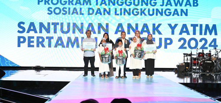 HUT ke-67, Pertamina Berikan Santunan kepada 35 Ribu Lebih Anak Yatim