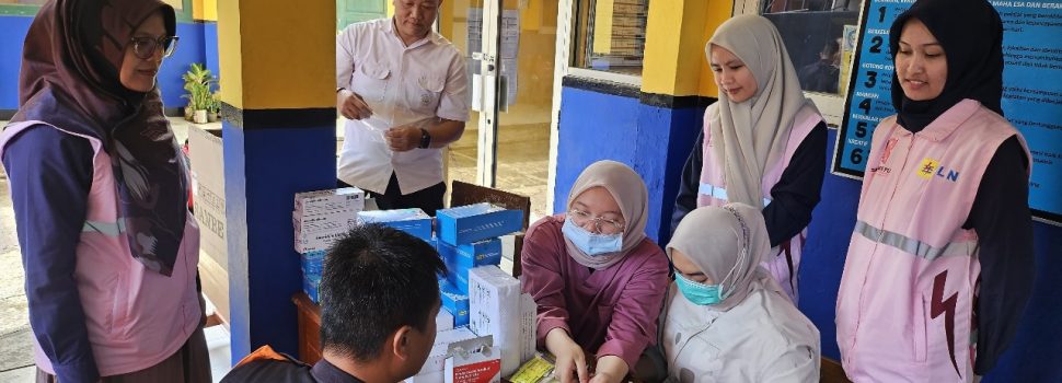 Peduli Masyarakat Korban Bencana di Sukabumi, PLN Gelar Pemeriksaan Kesehatan dan Trauma Healing