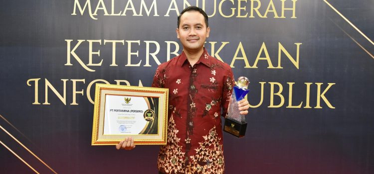 Pertamina Raih Predikat Informatif Badan Publik BUMN 2024 dari KIP