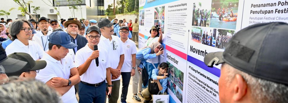 Untuk Keberlanjutan Lingkungan, Pertamina Dukung Festival Ciliwung 2024