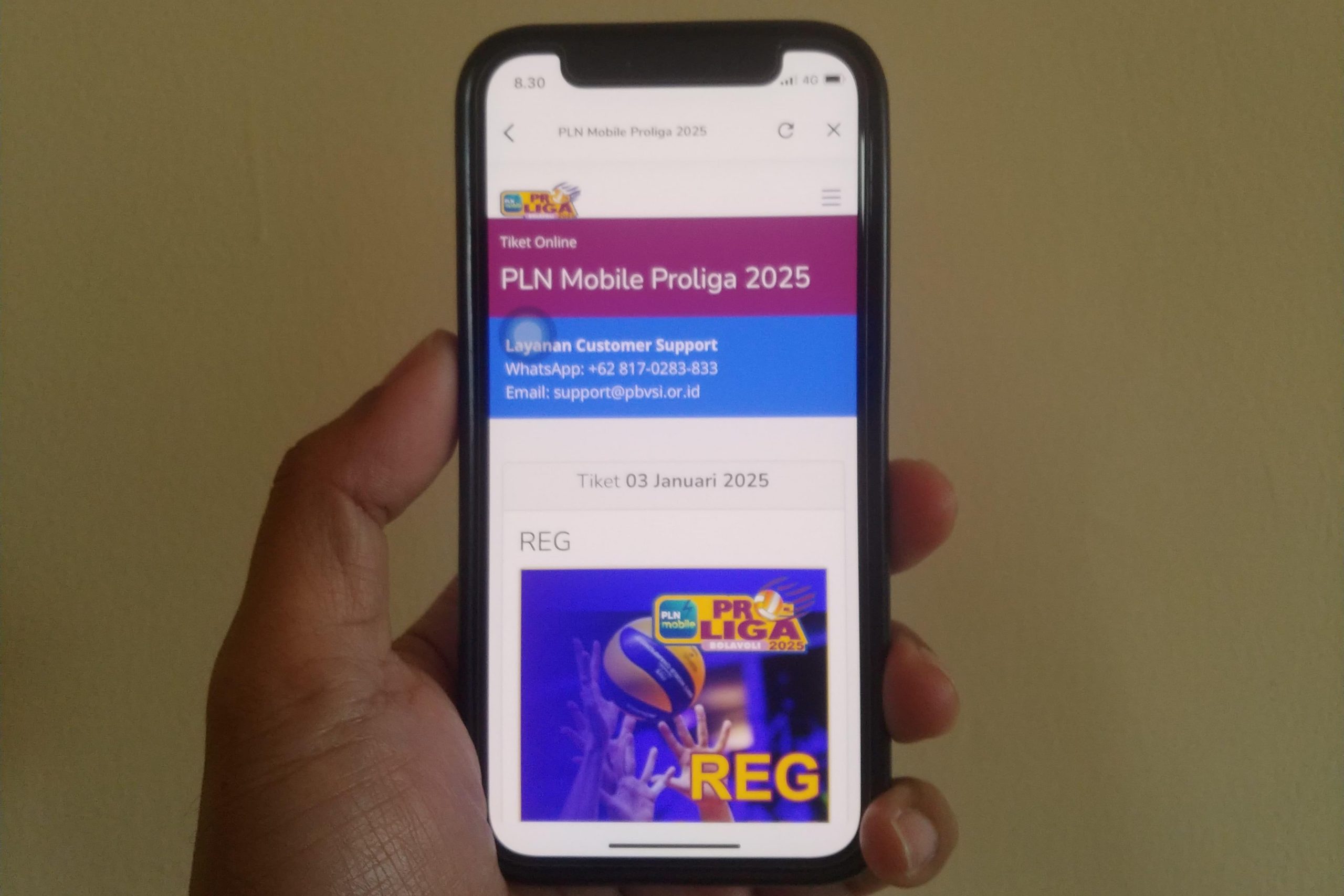 Begini Cara Beli Tiket Proliga 2025 Pekan Pertama di PLN Mobile