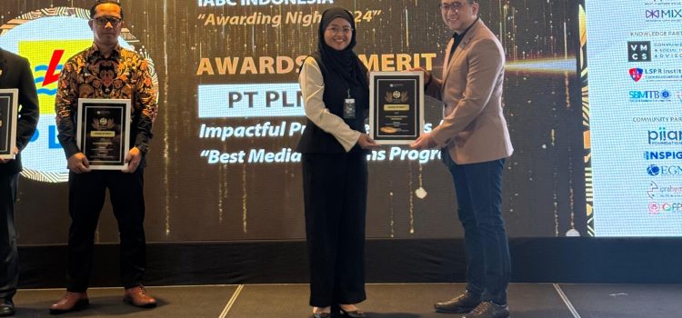 Hadir di Ajang IABC Awards 2024, PLN EPI Raih Best Media Relations Program