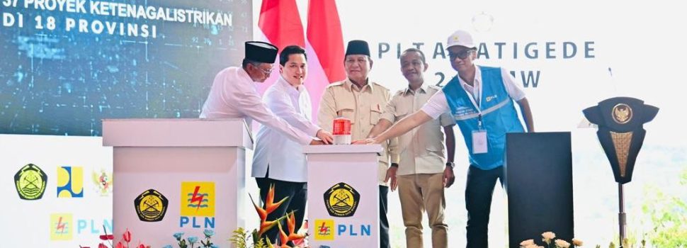 Hadir Bersama Presiden di Peresmian Proyek Strategis Ketenagalistrikan, Ini Kata Menteri ESDM
