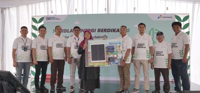 Keren!! PGN Jadikan SMPN 34 Depok Sekolah Energi Berdikari