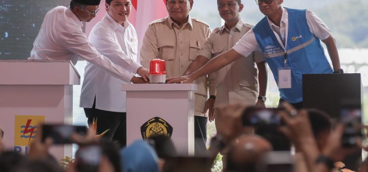 Resmikan 37 Proyek Ketenagalistrikan Nasional sebagai Fondasi Mengejar Target Pertumbuhan Ekonomi 8 Persen, Ini Gebrakan 100 Hari Presiden Prabowo