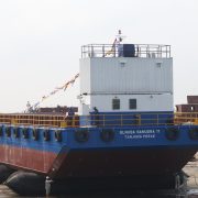 Elnusa Resmikan Hopper Barge Elnusa Samudra 11 untuk Hulu Migas