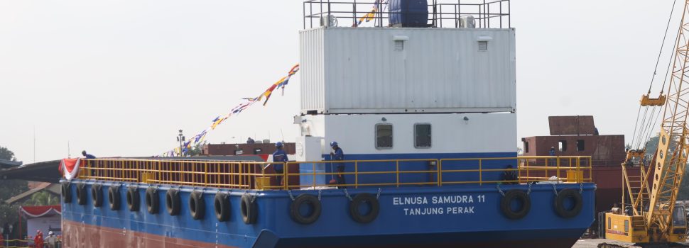 Elnusa Resmikan Hopper Barge Elnusa Samudra 11 untuk Hulu Migas