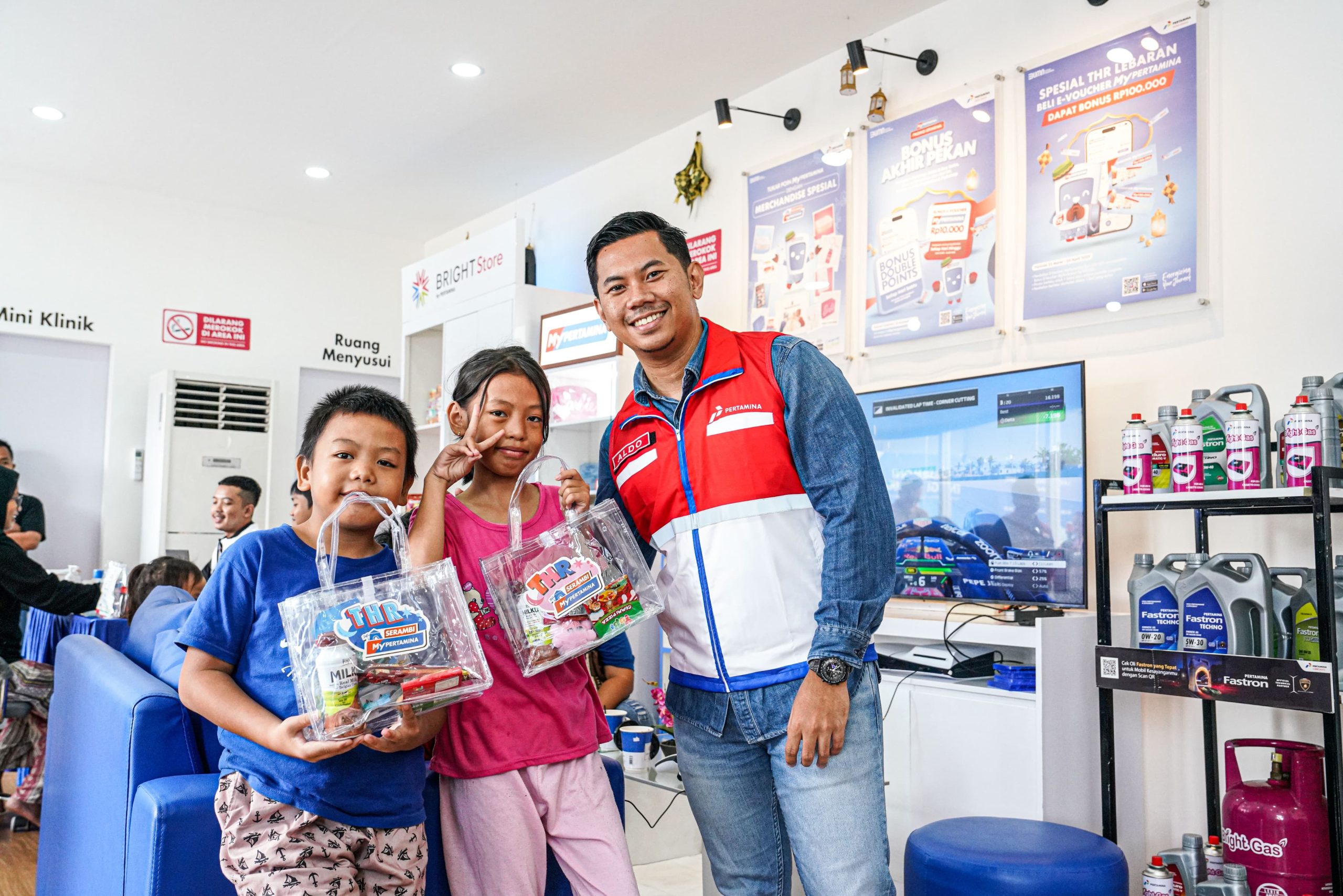 Istirahat Nyaman, Anak Senang! THR Gratis di Serambi MyPertamina