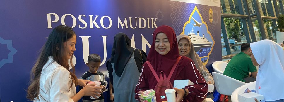 Posko Mudik BUMN Bandara Soetta: Pijat Gratis hingga Voucher dari Pertamina