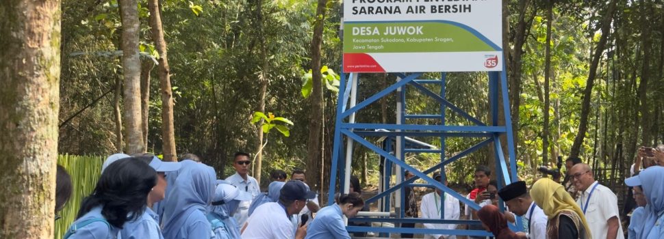 Pertamina Bor Sumur Kehidupan! 1.280 KK Sragen Kini Nikmati Akses Air Bersih