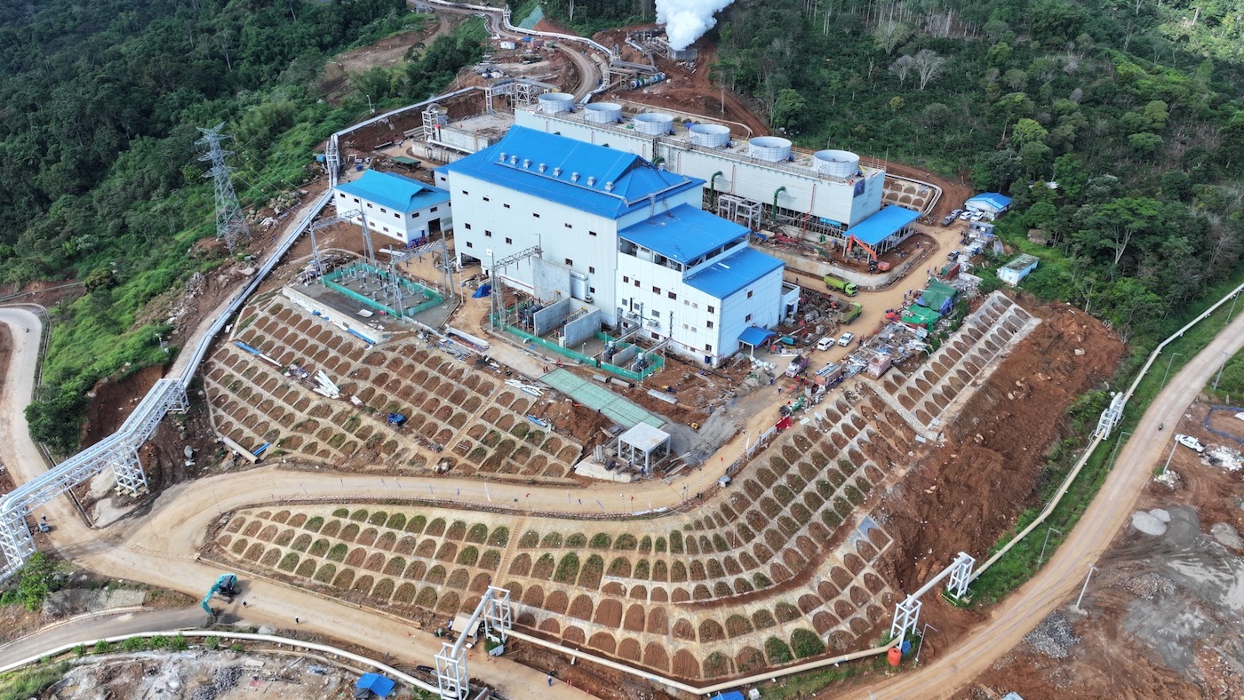 Geothermal PGE Kian Bertenaga, Listrik Lumut Balai Resmi Terhubung PLN