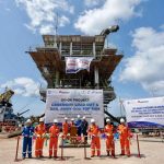 Topside Anjungan OOA Dikirim ke Laut Jawa, PHE ONWJ Tancap Gas Produksi Migas Ramah Lingkungan