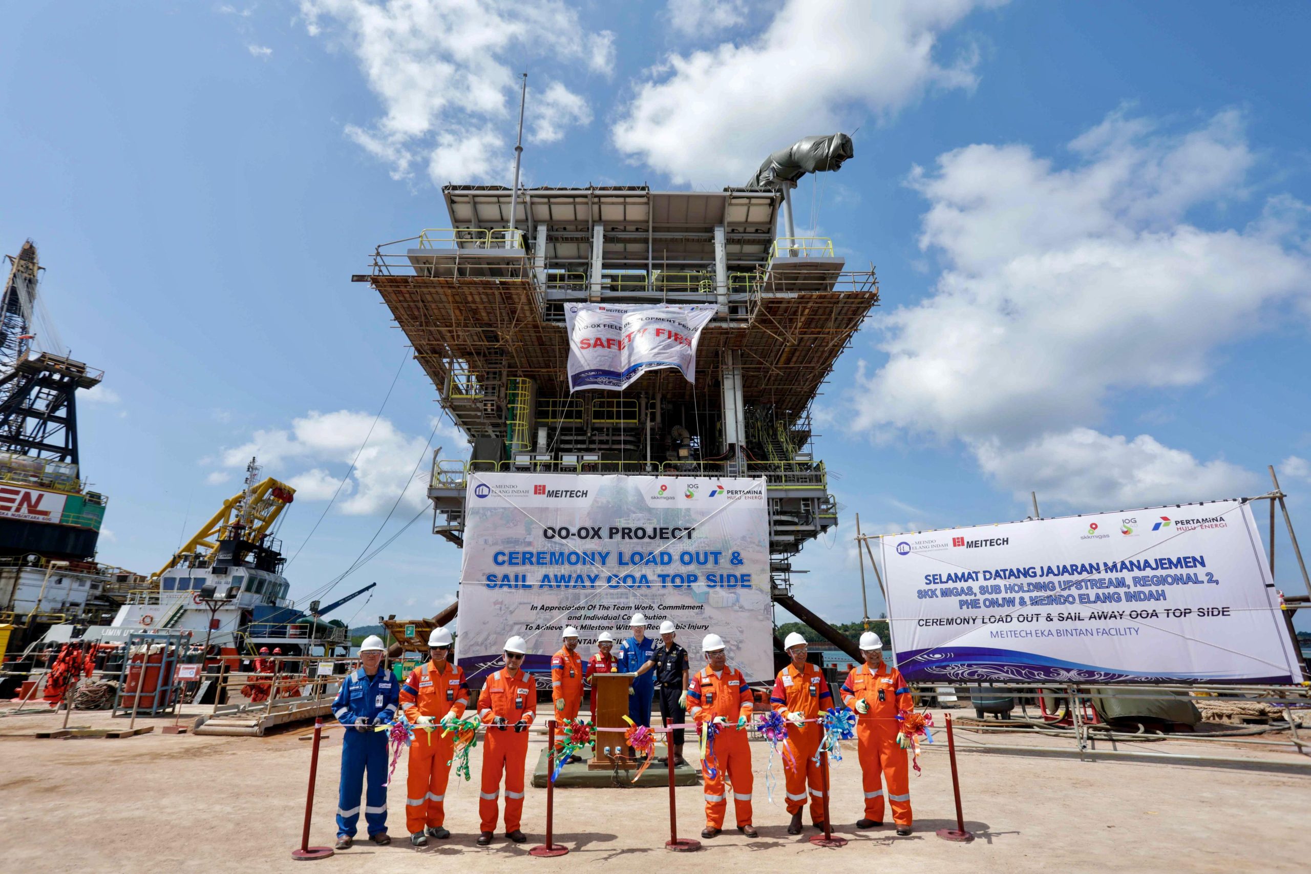 Topside Anjungan OOA Dikirim ke Laut Jawa, PHE ONWJ Tancap Gas Produksi Migas Ramah Lingkungan