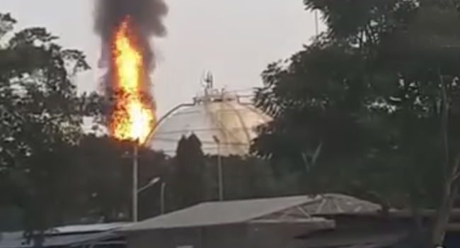 Heboh Api di Terminal LPG Cilegon, Polisi Tegaskan Bukan Kebakaran tapi Proses Flaring