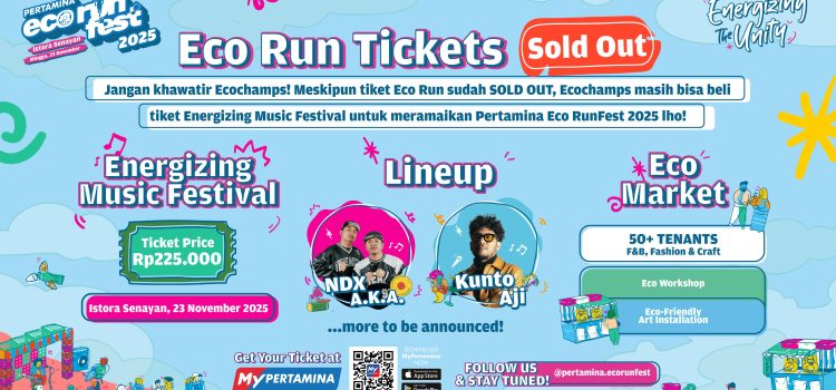 Tiket Eco Run Ludes dalam 40 Menit! Luar Biasa