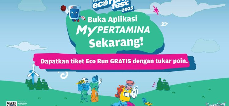 Pertamina Ajak Pelanggan Tukar Poin Dengan Tiket Gratis Eco Run dan Energizing Music Festival 2025 di Aplikasi MyPertamina