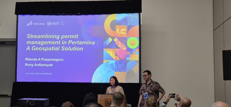 Pertamina Luncurkan Sistem Perizinan Real-Time Berbasis Geospasial di Konferensi Esri 2025