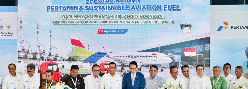 All Out! Dukungan Pemerintah untuk Pertamina Kembangkan Bioavtur dari Minyak Jelantah