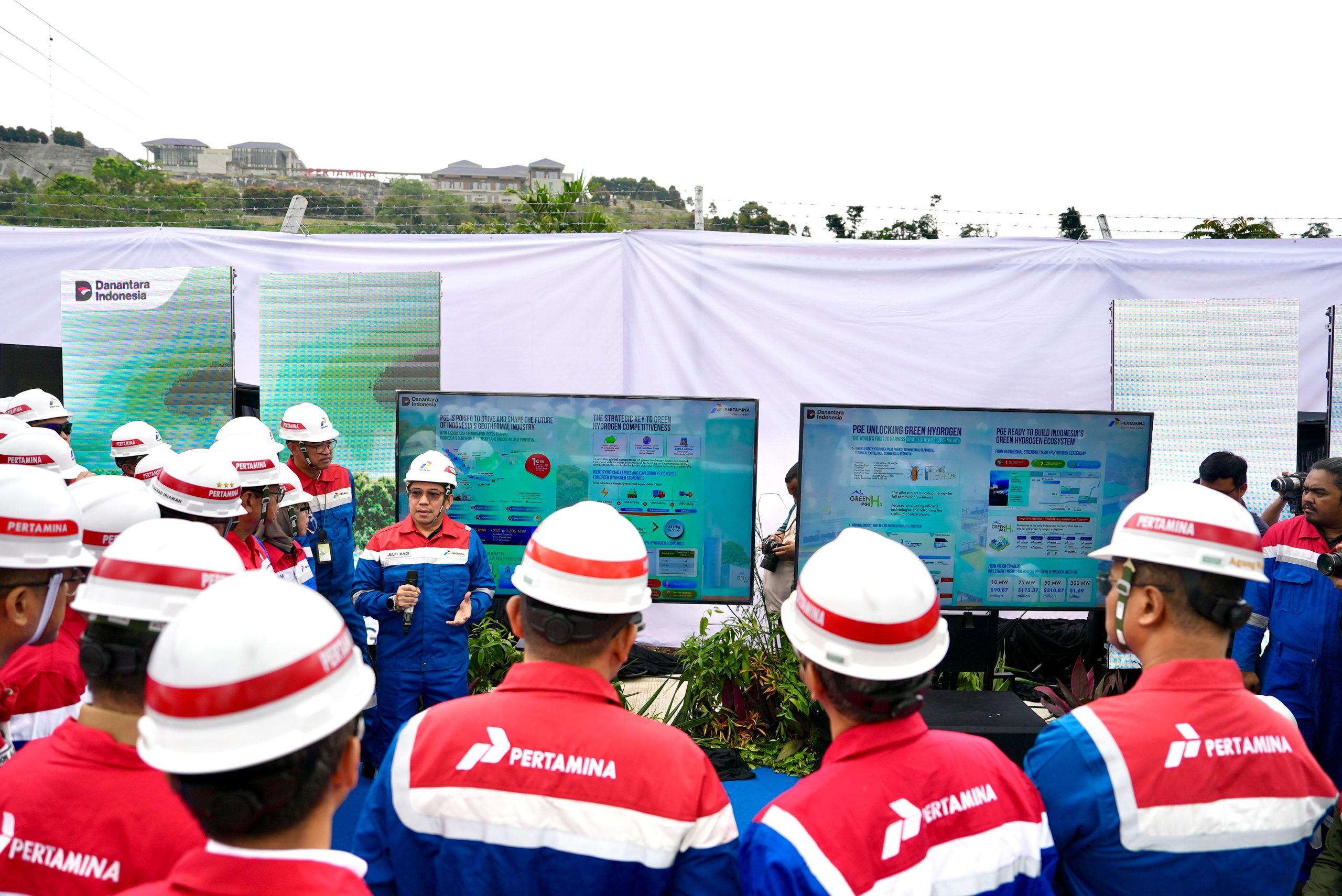 Pertamina Geothermal Energy Resmikan Proyek Green Hydrogen Ulubelu, Tonggak Baru Energi Bersih Nasional