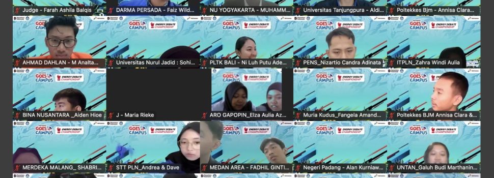 Pertamina Umumkan 16 Tim Finalis Energy Debate Championship 2025