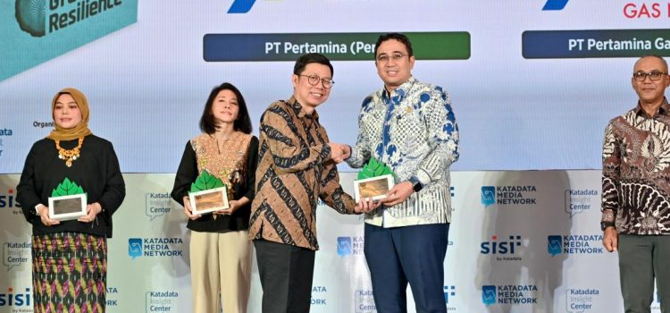 Pertamina Raih Katadata ESG Index Awards 2025, Bukti Dampak Positif Lingkungan dan Sosial