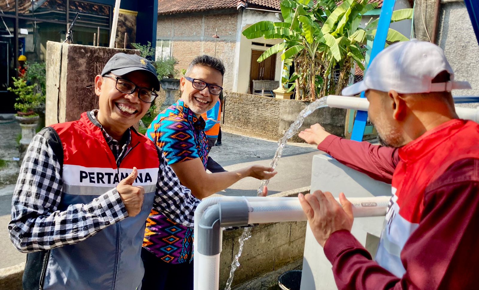 Pertamina Bangun Sarana Air Bersih di Sragen, Warga Didorong Mandiri Kelola Fasilitas