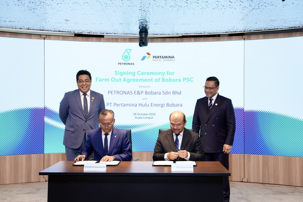 Pertamina Hulu Energi dan PETRONAS Sepakati Kerja Sama Strategis Blok Bobara