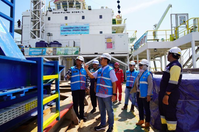 PLN Resmikan Kembali Kabel Laut Sumatera–Bangka Sirkit II, Daya Listrik Babel Melesat ke 100 MW