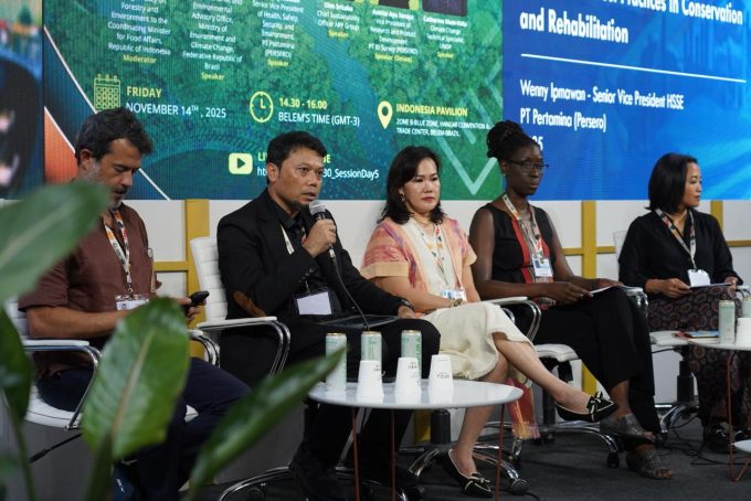 Pertamina tampil di COP30 dan membeberkan program konservasi biodiversitas, reboisasi, serta penanaman 8,92 juta pohon sejak 2018.