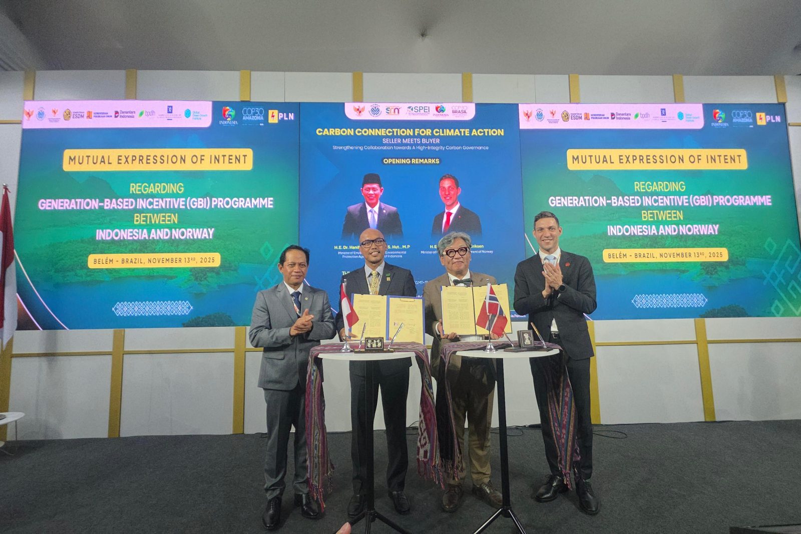 PLN Teken Kerja Sama dengan Norwegia & Jepang, Gaspol Perkuat Pasar Karbon Global di COP30