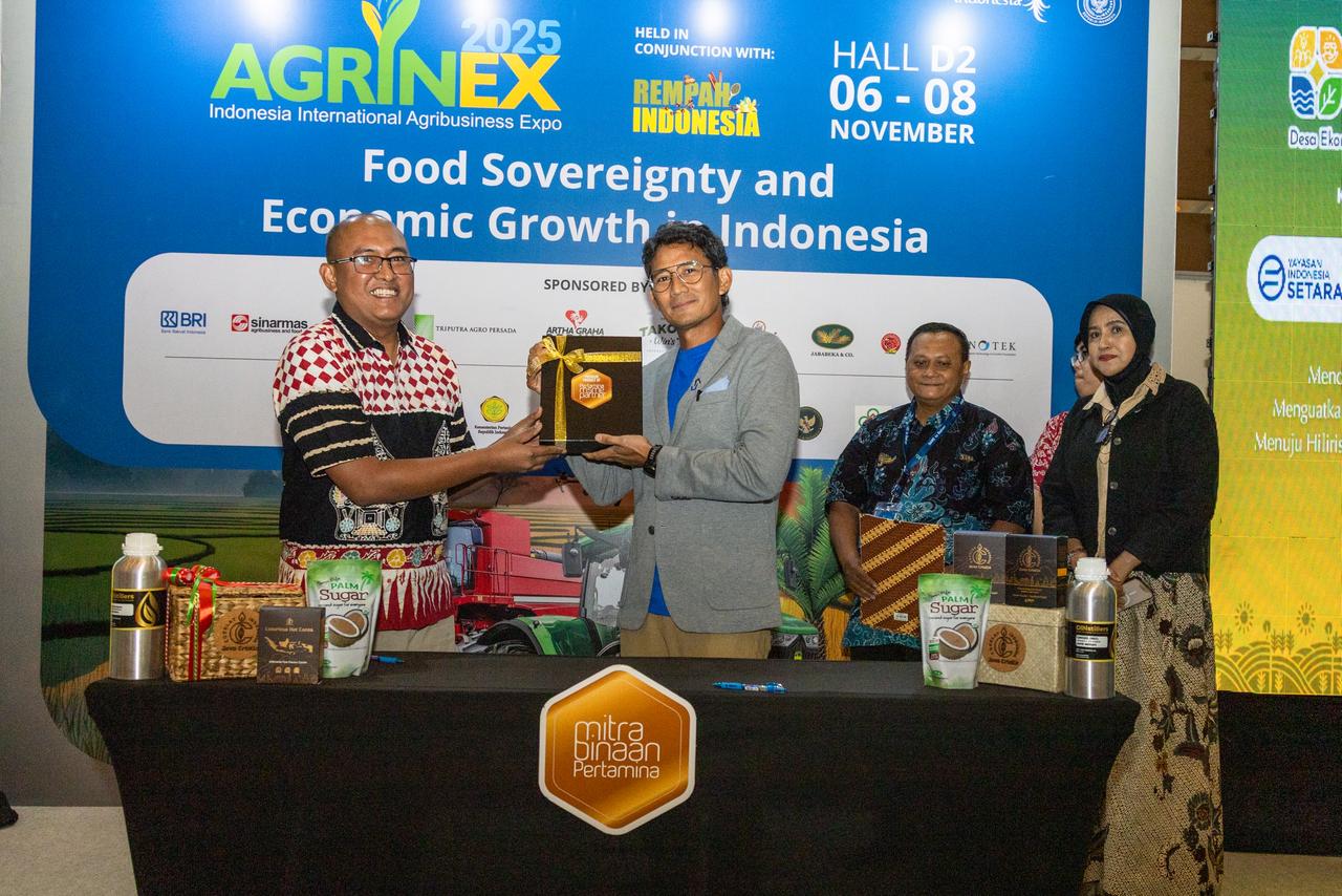 UMKM Binaan Pertamina Raup Transaksi Rp206 Miliar dan Tembus Pasar Global di Agrinex 2025