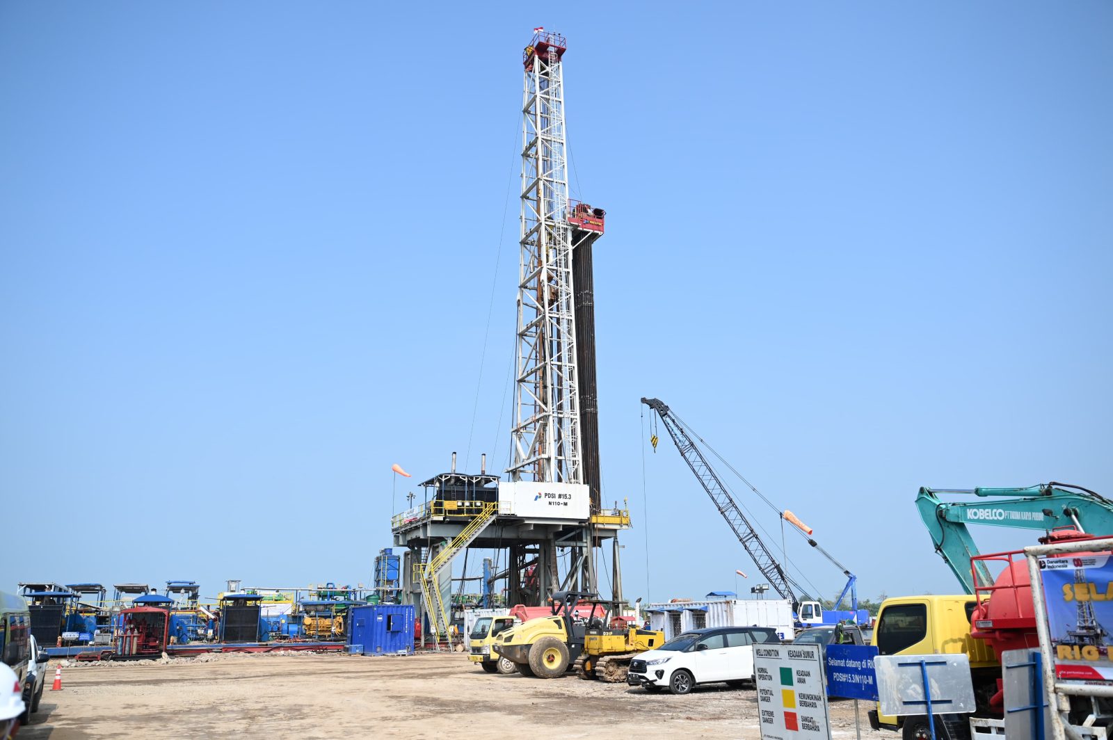 Rig PDSI#15.3 temukan potensi migas di sumur SAC-001 Indramayu setelah pemboran 2.500 meter dengan zero incident.