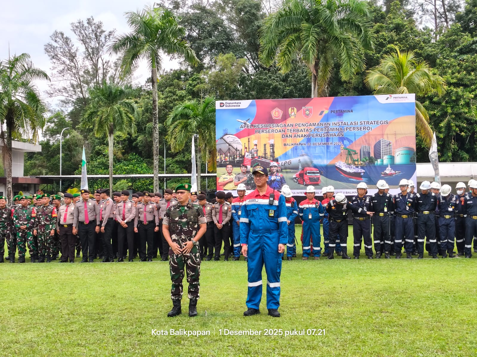 Pertamina Perkuat Keamanan Instalasi Strategis, Gelar Apel Kesiapsiagaan Serentak di 8 Lokasi