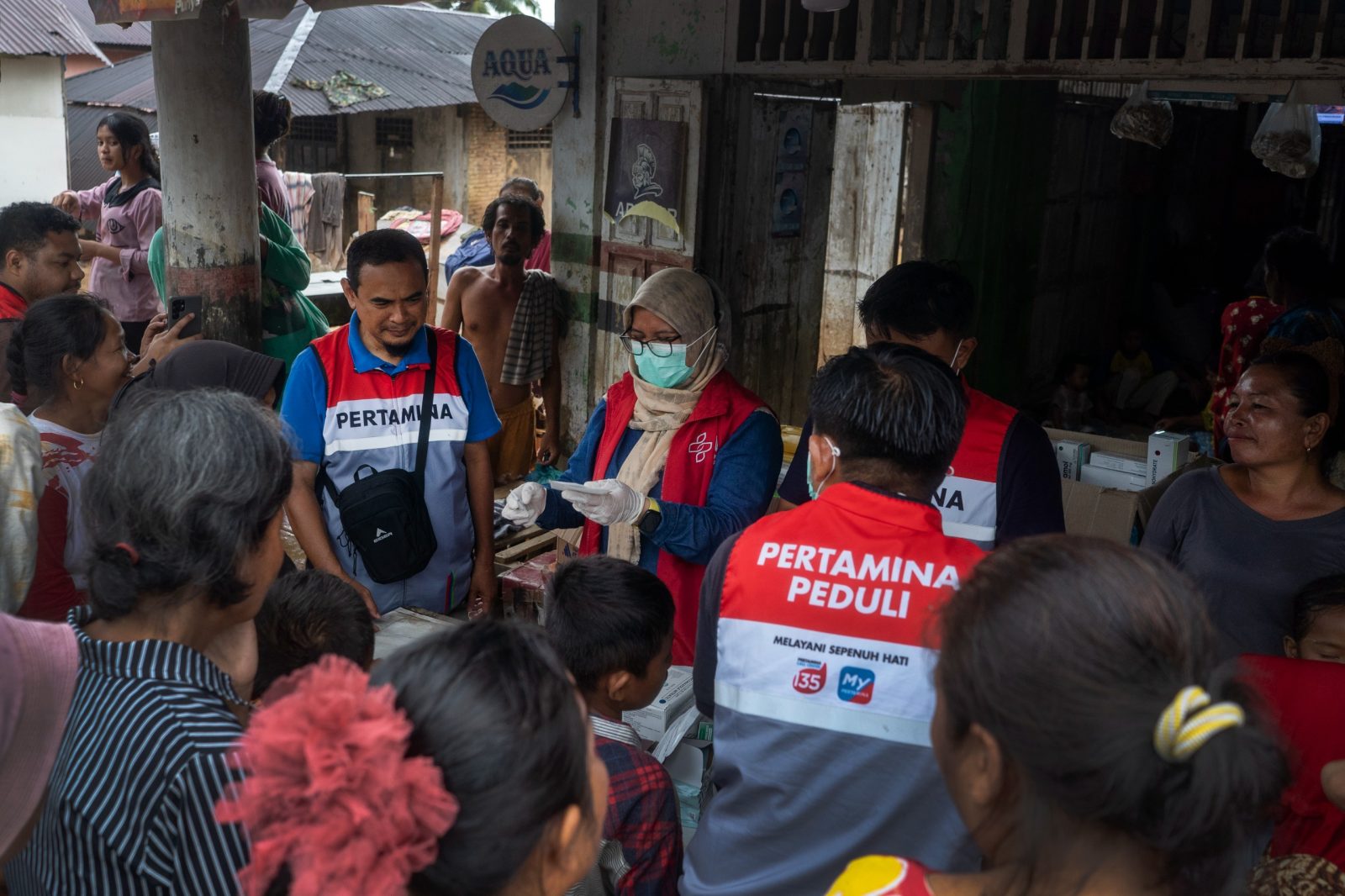 Relawan Pertamina Peduli Tancap Gas Jemput Bola, Warga Terdampak Banjir Sumatra Dapat Layanan Langsung