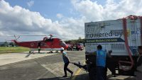 PLN Terbangkan Genset 250 kVA Lewat Helikopter demi Jaga Layanan RSUD Datu Beru Takengon