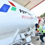 Pertamina siagakan pasokan Avtur di Aceh seiring lonjakan penerbangan bantuan bencana, konsumsi AFT SIM melonjak hingga 223%.