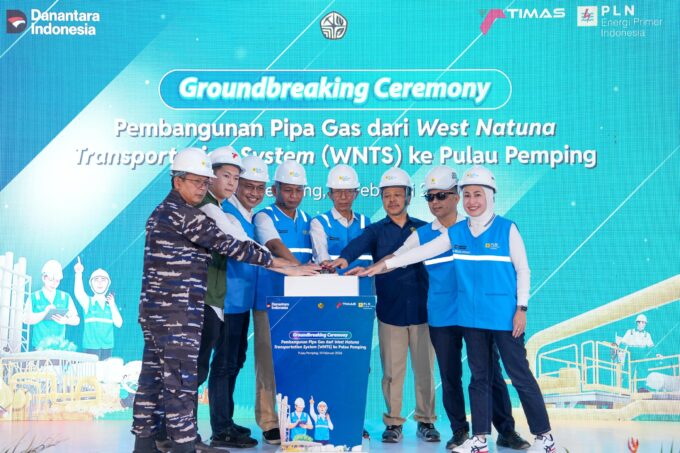 Pipa gas Natuna–Pemping mulai dibangun, pasokan energi Batam diperkuat dan target operasi Juli 2026.